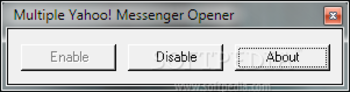 Multiple Yahoo! Messenger Opener screenshot