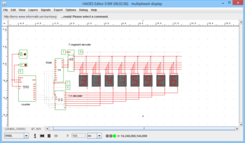 Multiplexed display screenshot