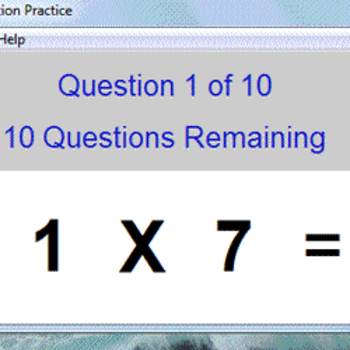 Multiplication screenshot