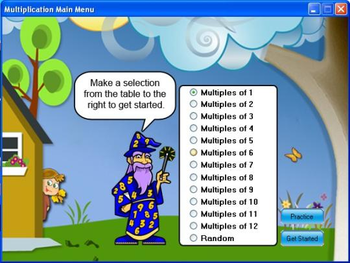 Multiplication Tables screenshot