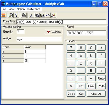 Multipurpose Calculator - MultiplexCalc screenshot 2