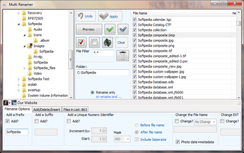 MultiRenamer screenshot