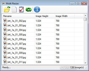 MultiResize screenshot