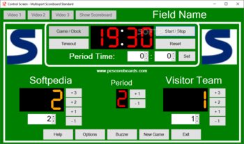 Multisport Scoreboard Standard screenshot 2