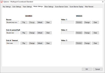 Multisport Scoreboard Standard screenshot 6