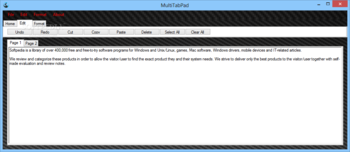 MultiTabPad screenshot 2