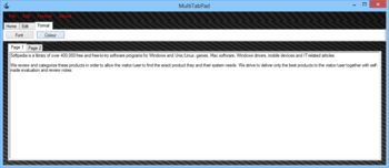 MultiTabPad screenshot 3