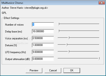 Multivoice Chorus screenshot