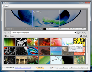 MultiWall screenshot