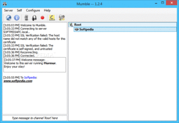 Mumble screenshot