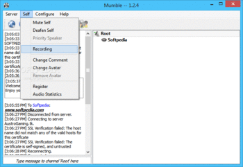 Mumble screenshot 3
