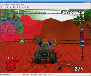 Mupen64 screenshot