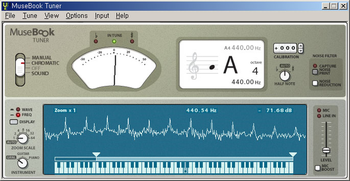 MuseBook Tuner screenshot 2