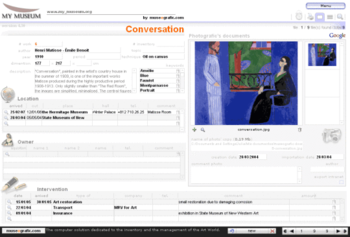 MuseoGrafic for Art World screenshot
