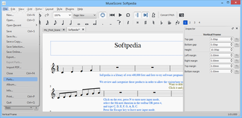 MuseScore screenshot 2