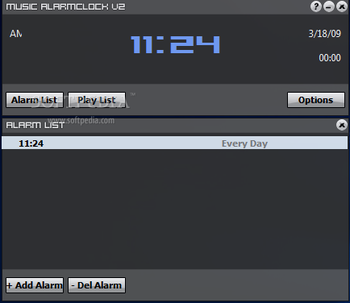 Music AlarmClock screenshot