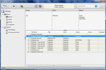 Music Assistant screenshot