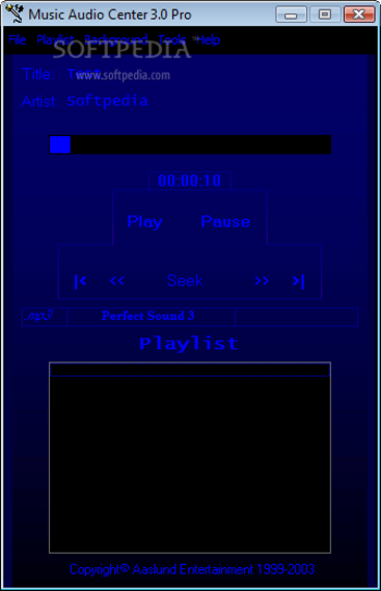 Music Audio Center screenshot