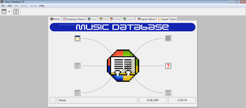 Music Database screenshot