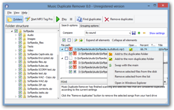 Music Duplicate Remover screenshot 2