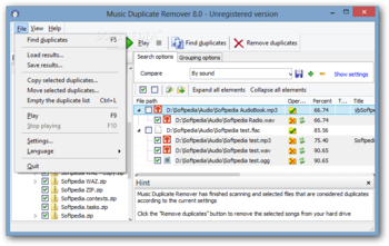Music Duplicate Remover screenshot 3