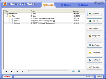 Music DVD Maker screenshot