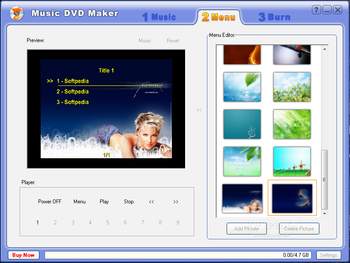 Music DVD Maker screenshot 2