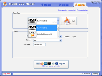 Music DVD Maker screenshot 3