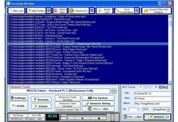 Music Files Batch screenshot