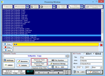 Music Files Batch screenshot 2