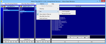 Music Files Batch screenshot 7