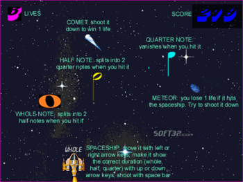 Music Notes In Space HN screenshot 3