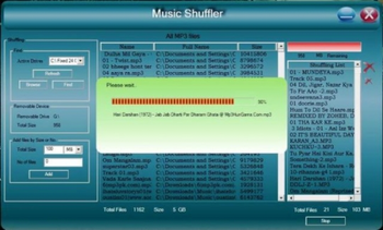 Music Shuffling screenshot
