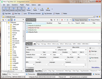 Music Tag Editor screenshot