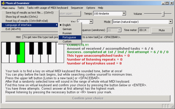 Musical Examiner screenshot