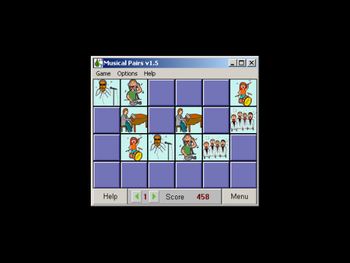 Musical Pairs screenshot
