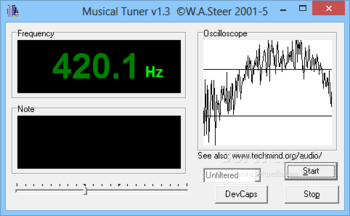 Musical Tuner screenshot