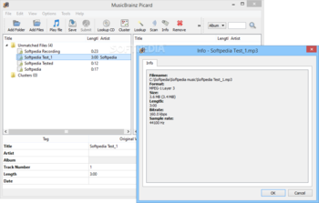 MusicBrainz Picard Portable screenshot 2