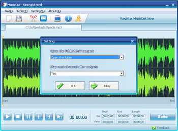 MusicCut screenshot 2