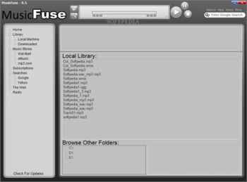 MusicFuse screenshot