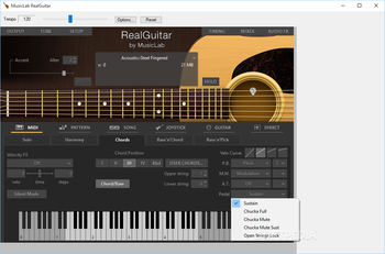 MusicLab RealGuitar screenshot 3
