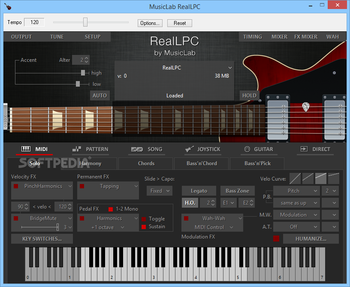 MusicLab RealLPC screenshot