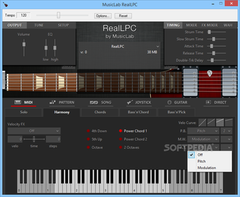 MusicLab RealLPC screenshot 2