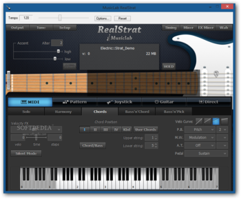 MusicLab RealStrat screenshot 3