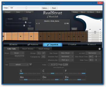 MusicLab RealStrat screenshot 5