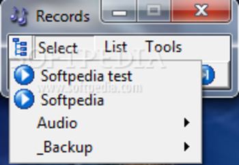 MusicMenu screenshot