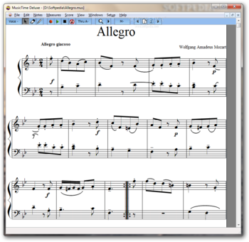 MusicTime Deluxe screenshot