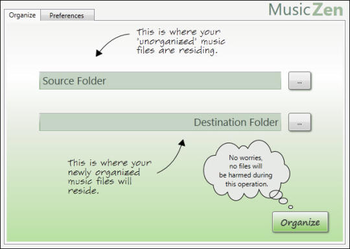 MusicZen Portable screenshot