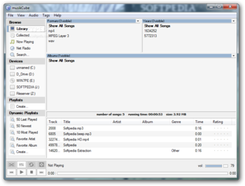 musikCube screenshot
