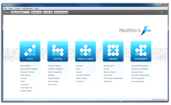 Musition for Windows screenshot